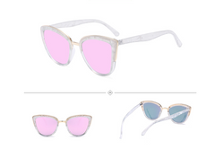Cat Eye Colorful Plastic Sunglasses 7016