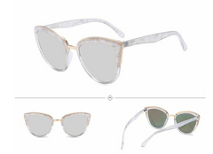 Cat Eye Colorful Plastic Sunglasses 7016